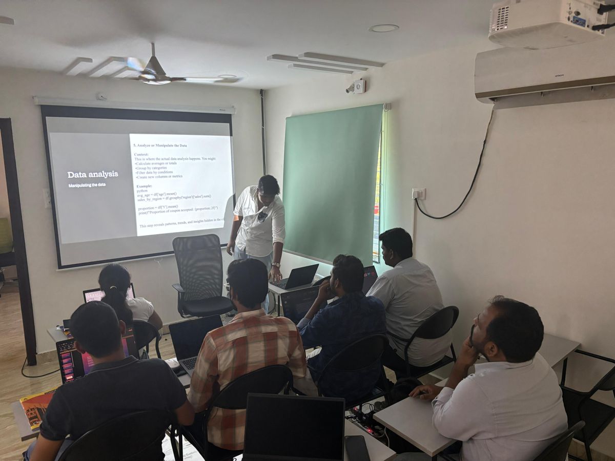 Live hands-on data analysis session